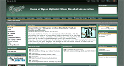 Desktop Screenshot of byronbaseball.ca
